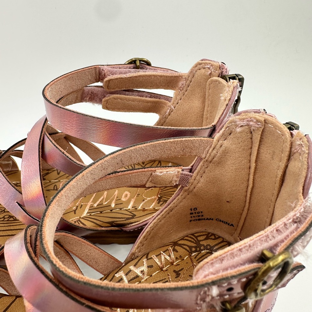Blowfish Malibu Pink Strappy Sandals - Picture 6 of 10